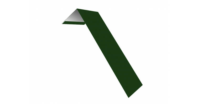 Планка лобовая/околооконная простая 190х50 PE  RAL 6002 лиственно-зеленый