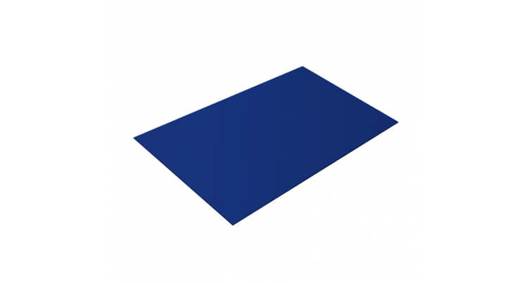 Плоский лист 0,4 PE RAL 5002 ультрамариново-синий