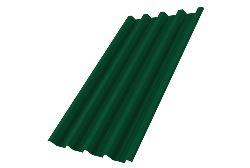 Профнастил Н60 R 0.7 PE RAL 6005 зеленый мох