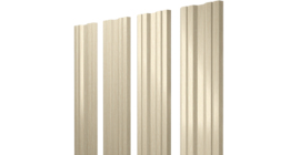 Штакетник Twin с прямым резом 0.45 Print Elite Milky Wood TwinColor