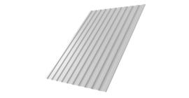 Профнастил С8А 0,45 PE RAL 9003 сигнальный белый