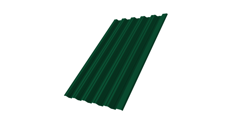 Профнастил HC35R 0.45 Drap ST RAL 6005 зеленый мох