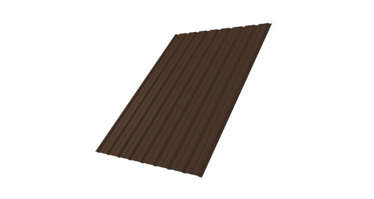 Профнастил С10B 0.5 Drap RAL 8017 шоколад