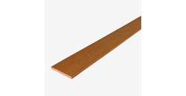 Заборная доска UnoDeck полнотелая Patio 140×12 мм 4м, цвет Орех