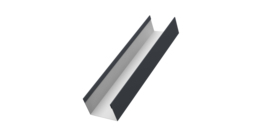 Стойка жалюзи Milan,Tokyo 0,5 Drap RAL 7024 мокрый асфальт (1,8м)