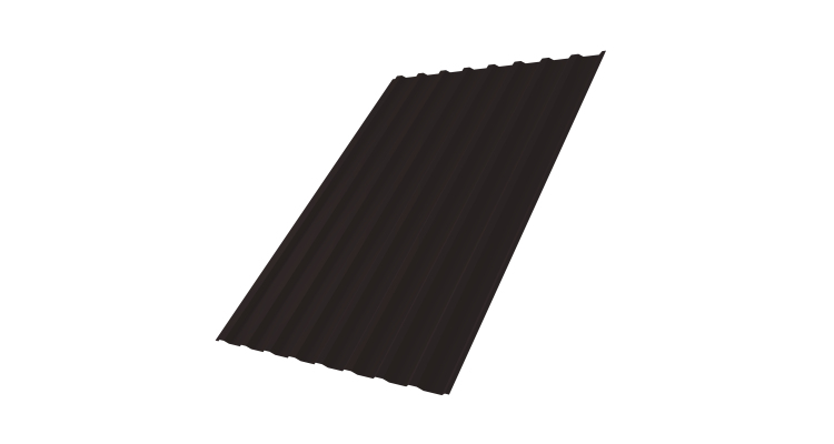 Профнастил С20В 0,45 Drap RAL 9005 черный